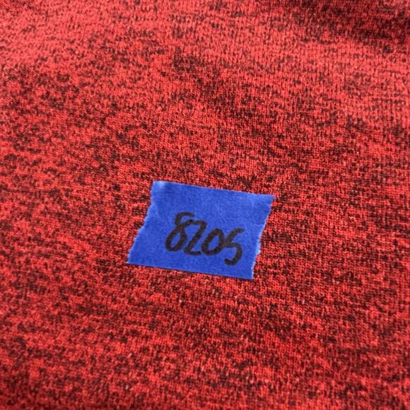 Iron And Resin Sweater Adult Extra Large Red Long Sleeve Casual Moto Men's - Picture 13 of 13